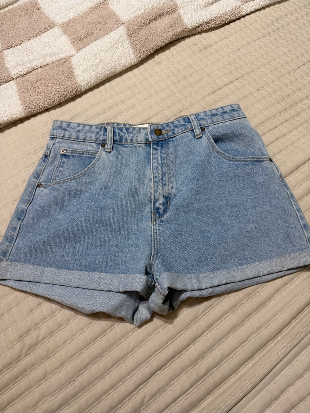 ROLLA’S  high rise slim shorts
